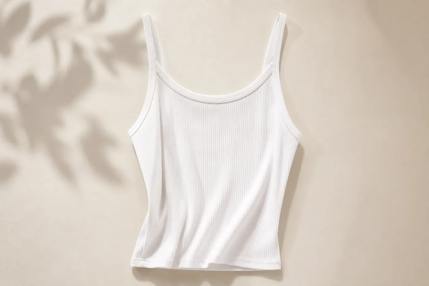 Cotton Ribbed Tank Top Limited Edition