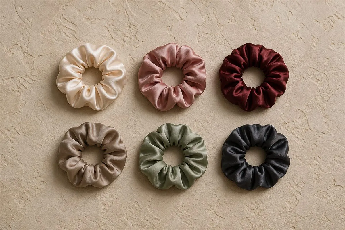 Élastiques Satin (Lot de 6) No.04